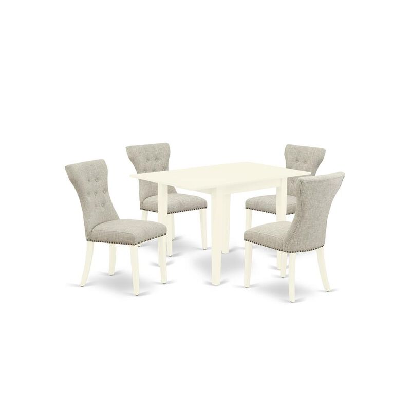 Dining Room Set Linen White