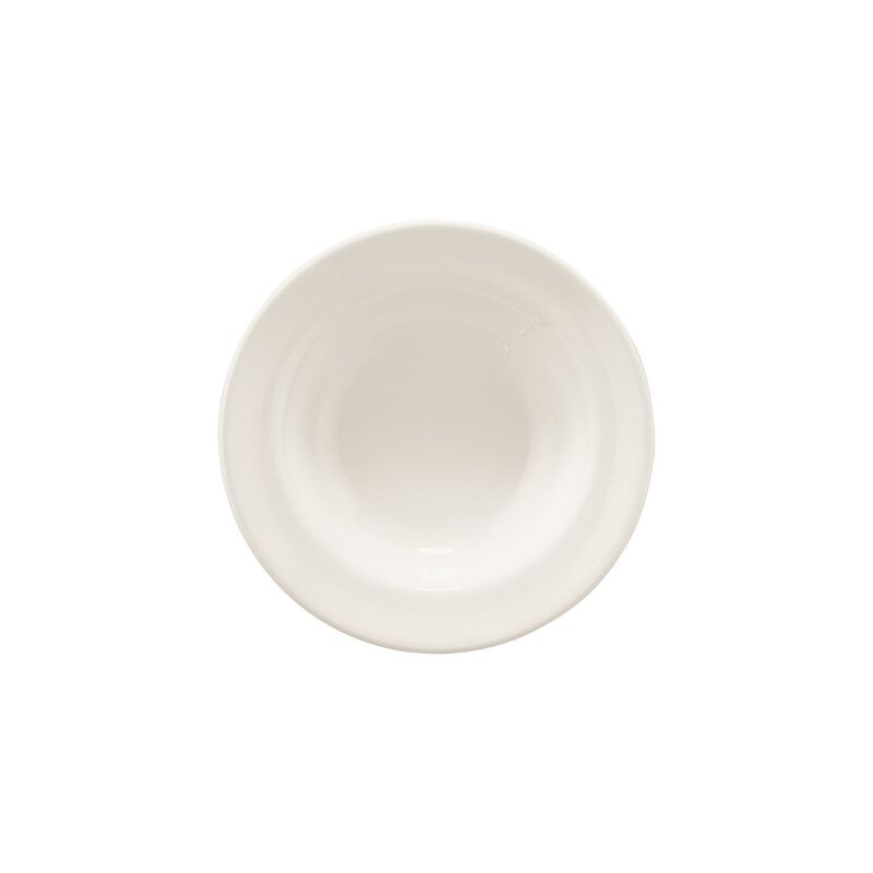 Banquet dia.10.25" h:2.5" 25 oz. Round Warm White Vitrified Bowl (Set of 2) image number 2