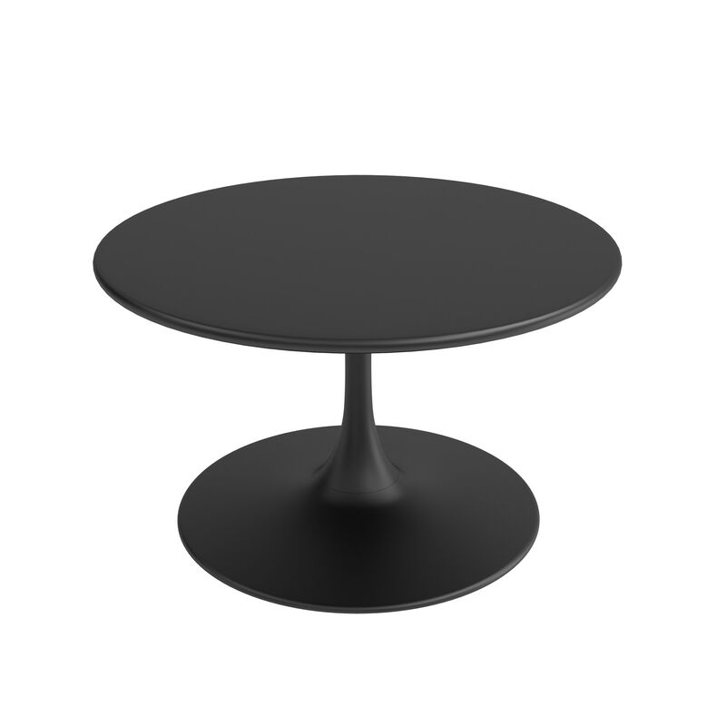 KURV® OUTDOOR & INDOOR ROUND 31.5" STEEL COFFEE TABLE