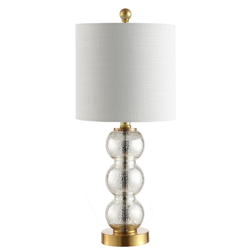 February Glassmetal LED Table Lamp