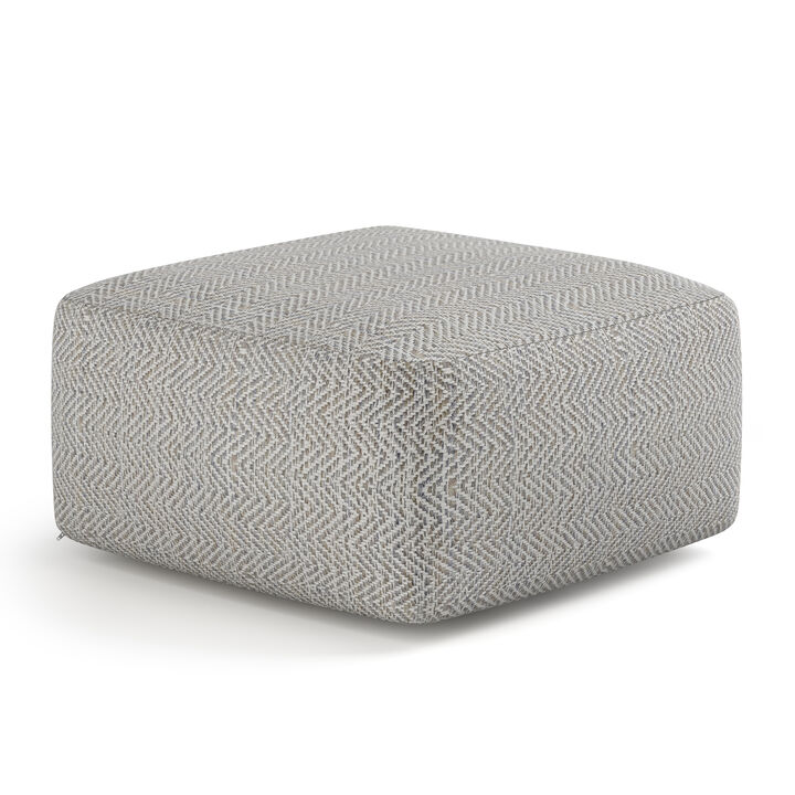 Nate 20 inch Square Pouf