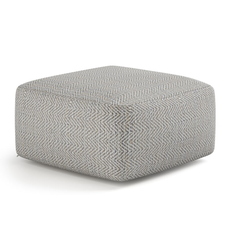 Nate 20 inch Square Pouf
