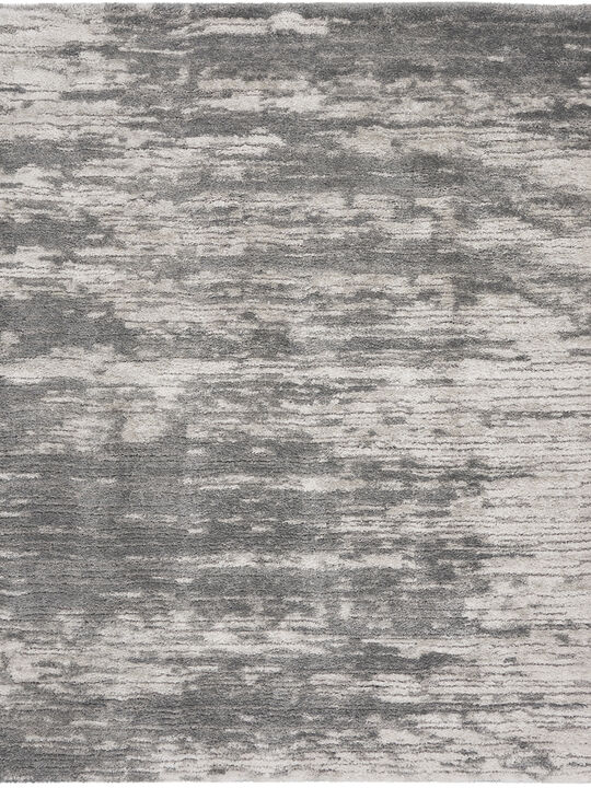Dreamy Shag DRS02 Charcoal/Ivory 7'10" x 9'10" Rug