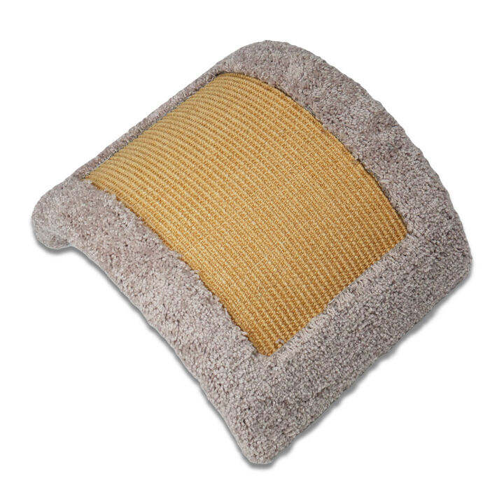 Royal Cat Boutique D1 12-in Curved Cat Scratcher, Neutral, Small
