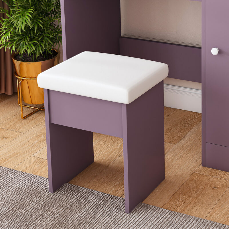 Frafup Stylish Vanity Desk Set image number 8