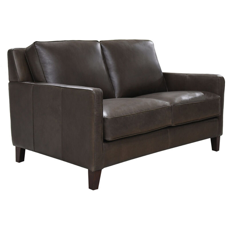 Ashby Top Grain Leather Loveseat