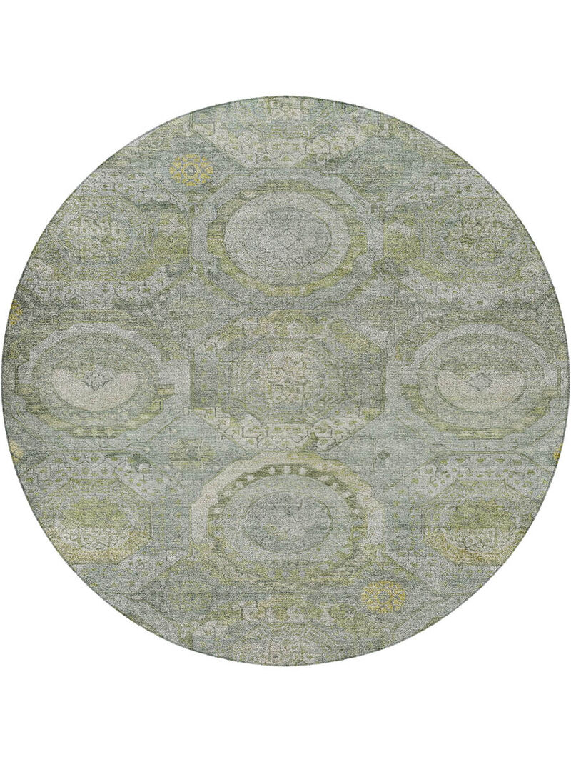 Tabrook TB14 Sage 8' Round Rug image number 0