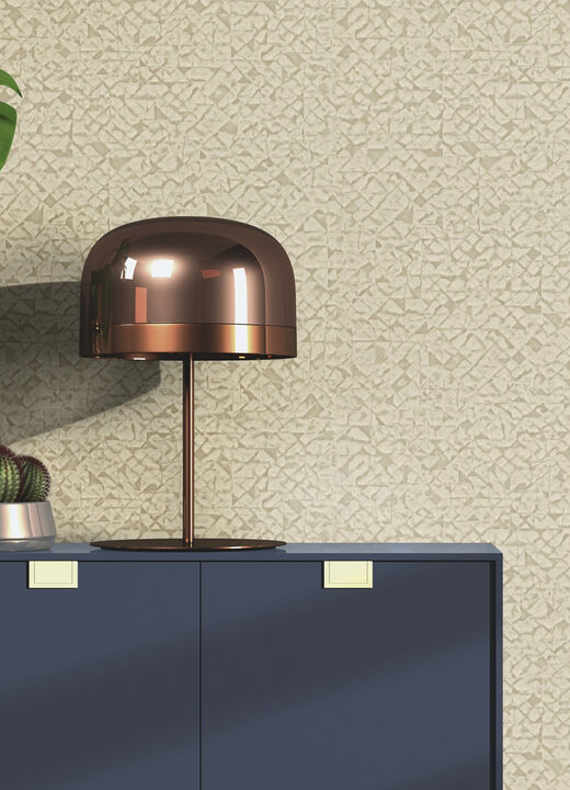 Arbus Beige Geo Wallpaper (Set of 2)