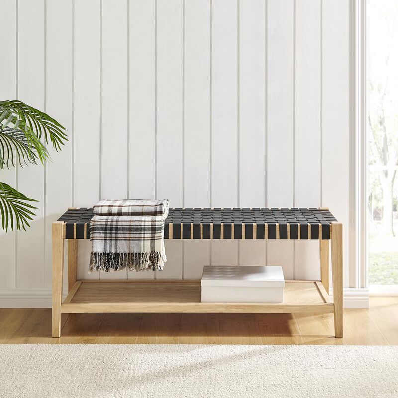 New Pacific Direct Marco PU Bench