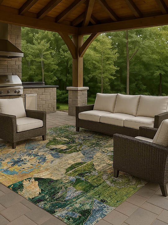 Trevi TV15 Taupe 5' x 7'6" Rug