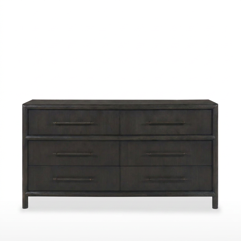 Dorsey Six Drawer Dresser in Basalt Grey image number 0