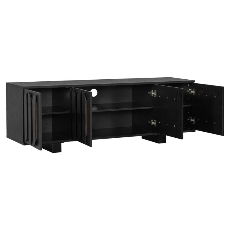 Zabfag Farmhouse TV Stand image number 4