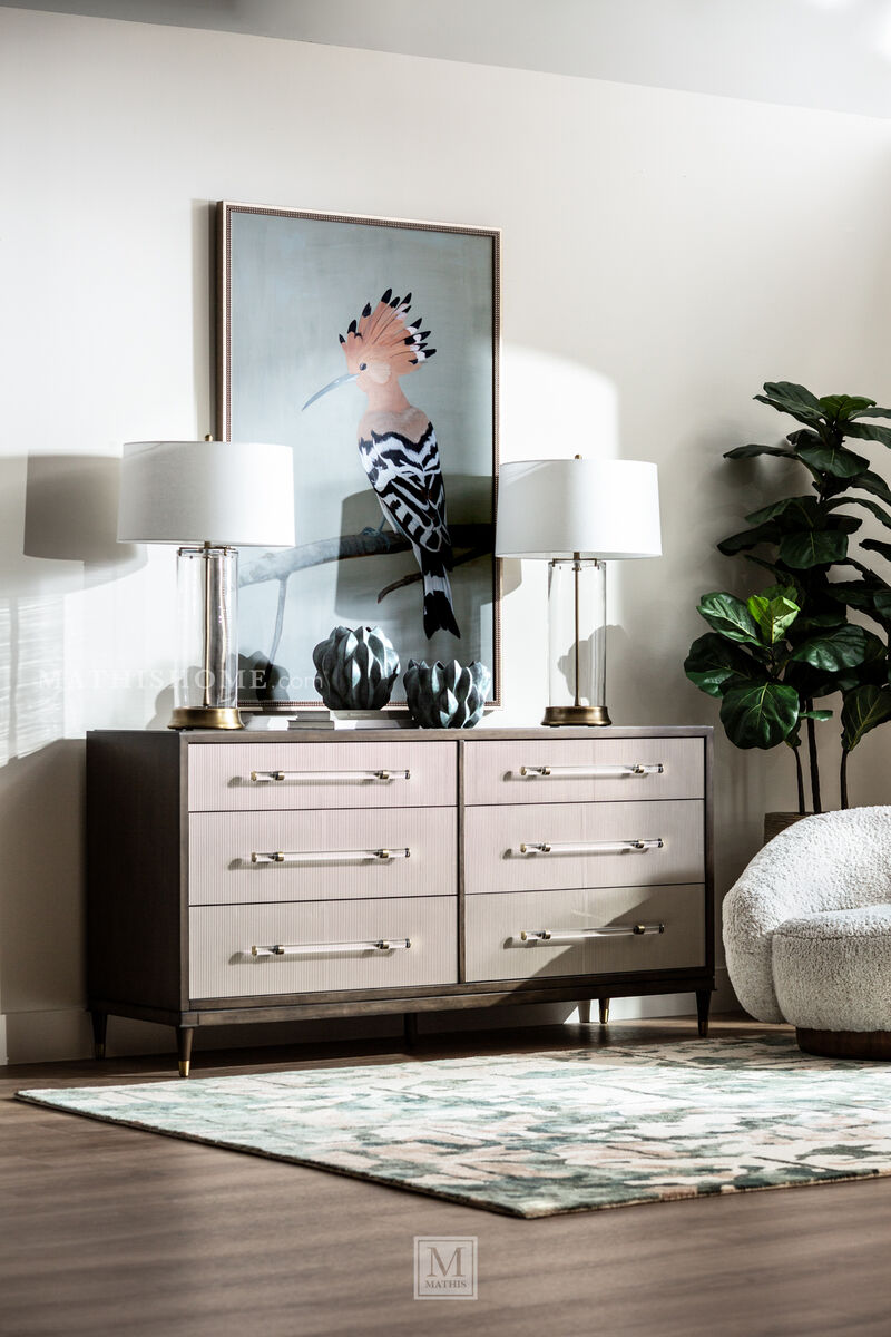 Williams Tall 6-Drawer Dresser image number 1