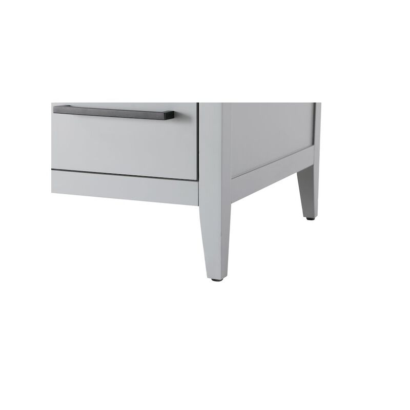 Elegant Kitchen and Bath 42 Inch Single Bathroom Vanity In Grey