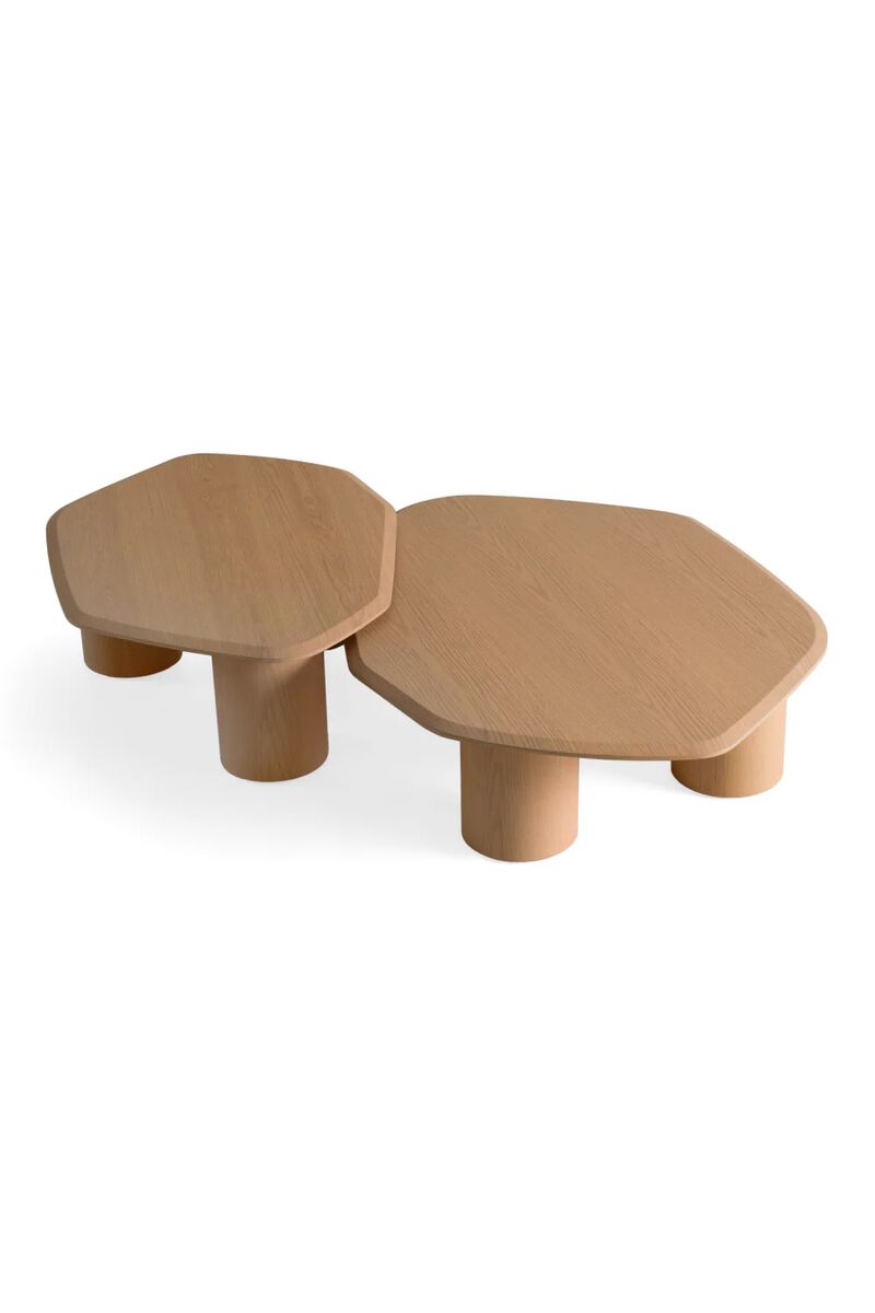 White Oak Coffee Tables (2) | OROA Modern Seymour image number 3