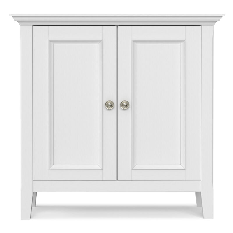 Simpli Home Amherst Low Storage Cabinet image number 2