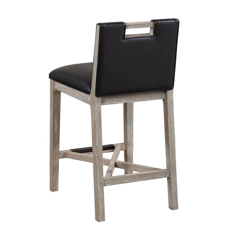 Jakarta 26" Stool - Driftwood Grey