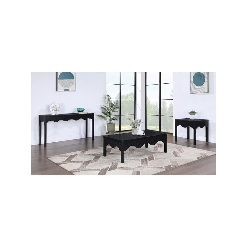 Meridian Furniture Fiora Black Console Table
