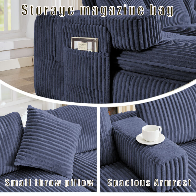 Britan 149" Oversized Sectional Couches U Shaped Couch image number 5