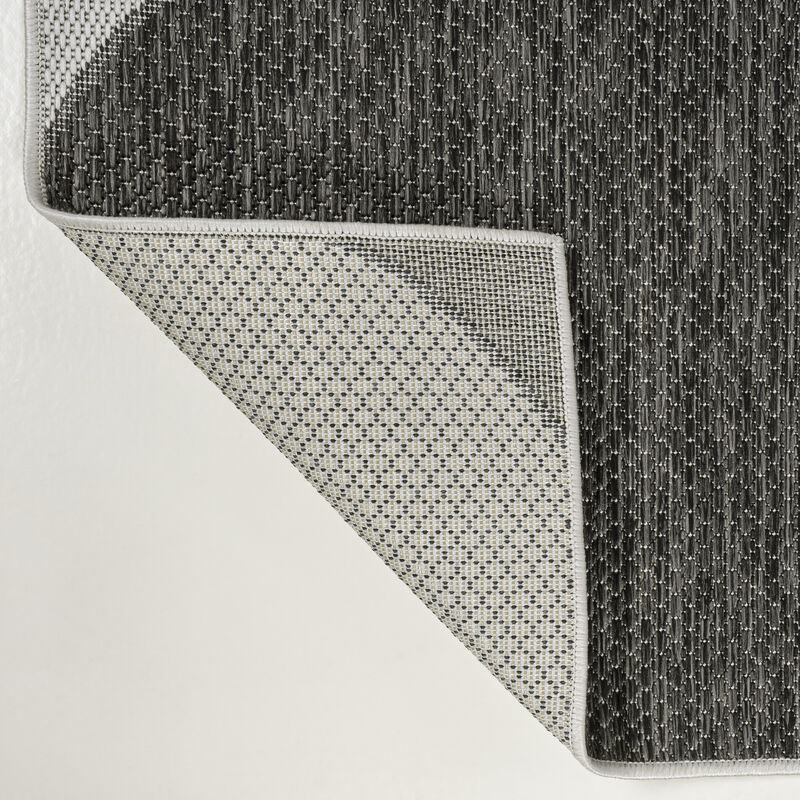 Rayna Modern Geometric Organic Shapes Indoor/Outdoor Area Rug