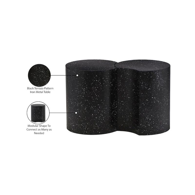 Meridian Furniture Dimple Black End Table