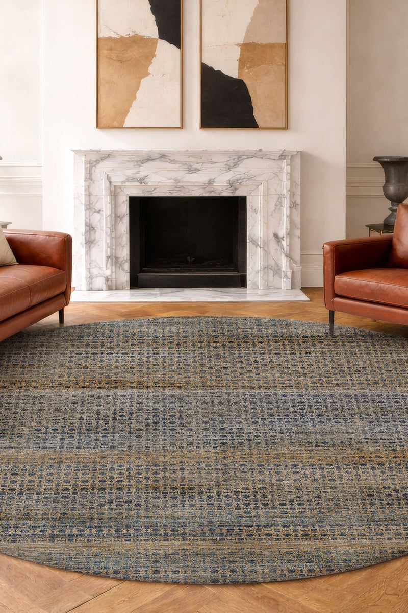 Vico VC5 Navy 9' x 12' Rug image number 3