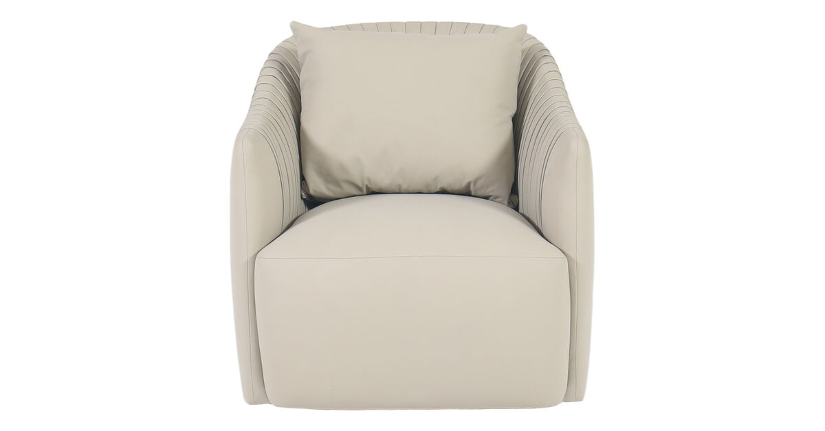 Vicki Swivel with Pleated Outback