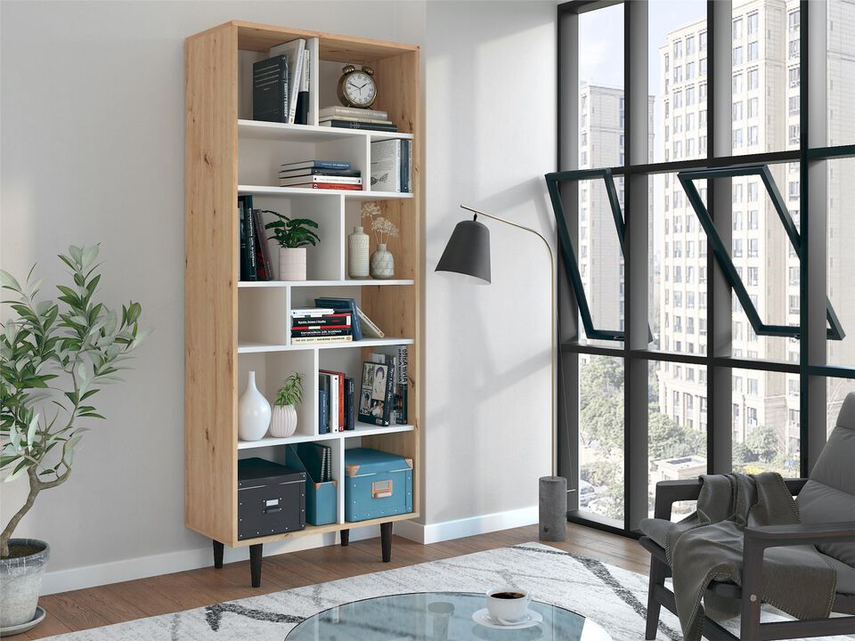 Rakel Asymmetrical Bookcase