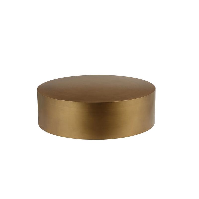 Shatana Home Uma Coffee Table in Brass