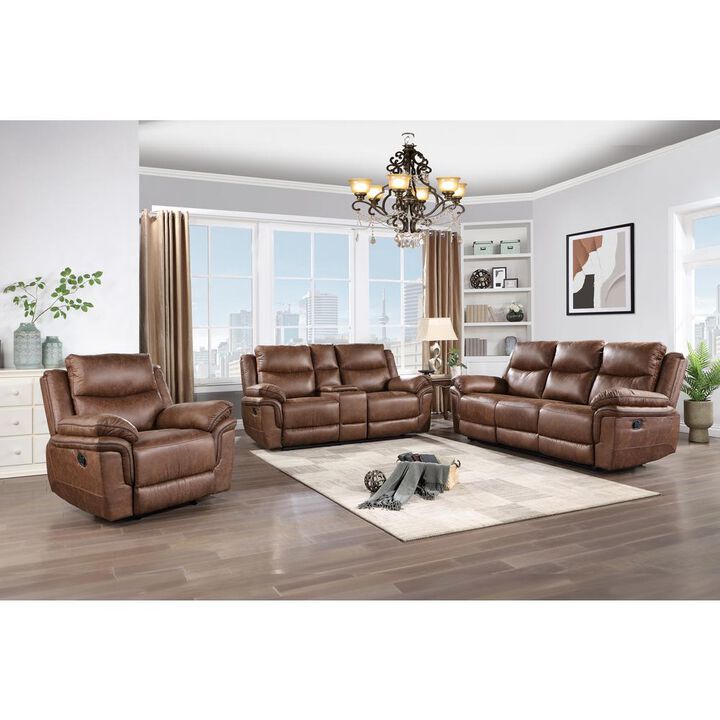 New Classic Furniture Ryland Glider Recliner- Brown
