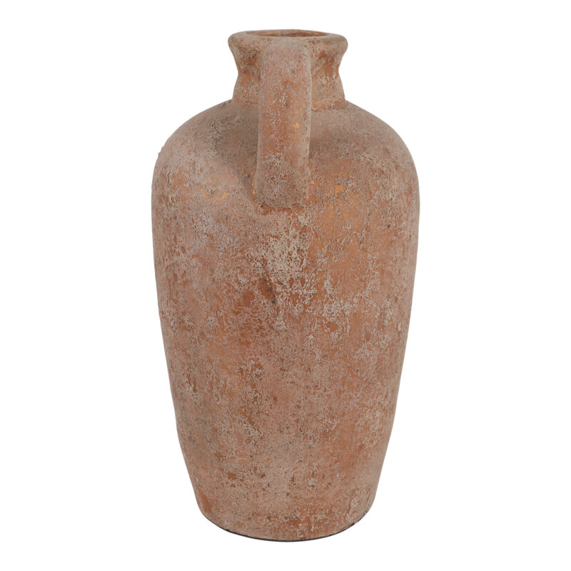 16x9 Terracotta Jug Vase, Gold image number 3