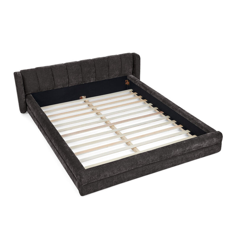 TATEUS Upholstered Platform Bed image number 0
