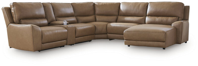 Silverbrooke 6-Piece Power Reclining Sectional with Chaise image number 0