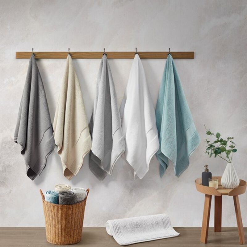 72x24 inch Blue 100% Cotton Tufted 3000 GSM Reversible Bath Rug Blue 24x72"