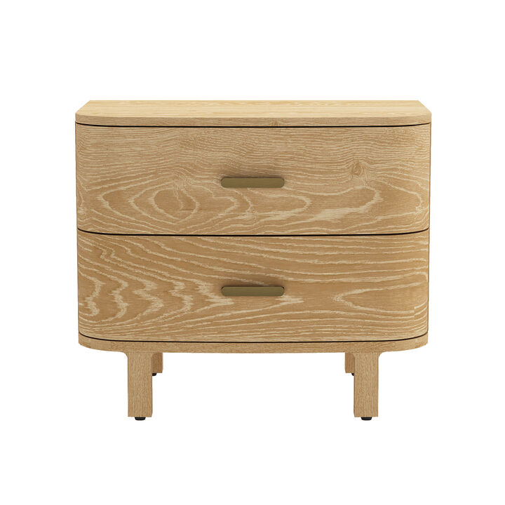 Solara Oak Nightstand