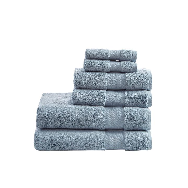 Gracie Mills Thalia 6-Piece 600gsm Turkish Cotton Bath Towel Set