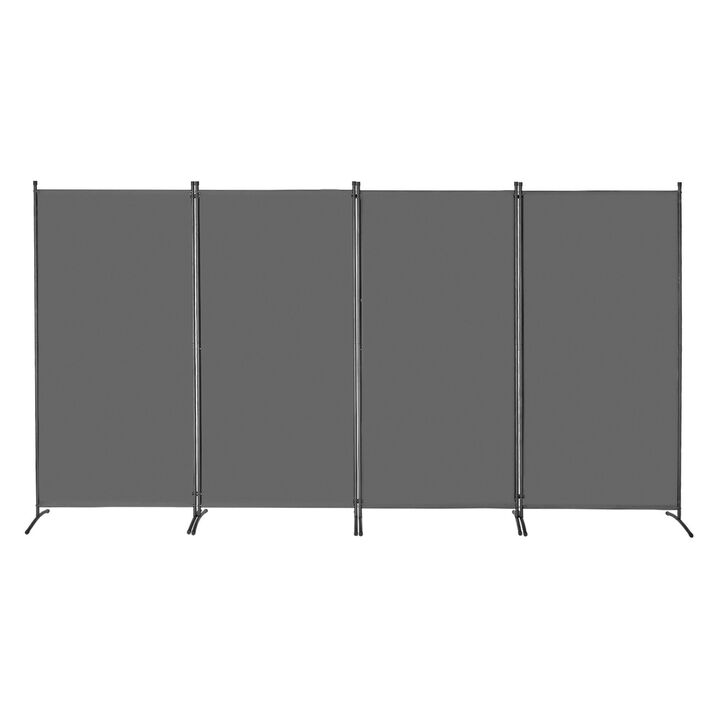 Foldable 4-Panel Room Divider for Creating Private Spaces in Any Indoor Area