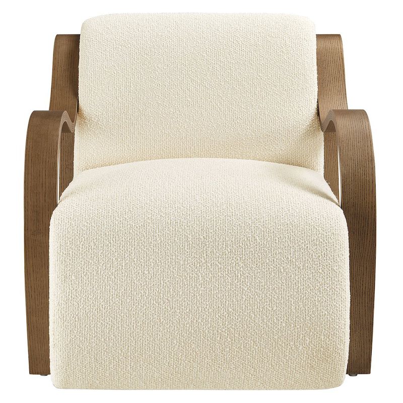 Atrium Lattice Boucle Accent Armchair image number 5
