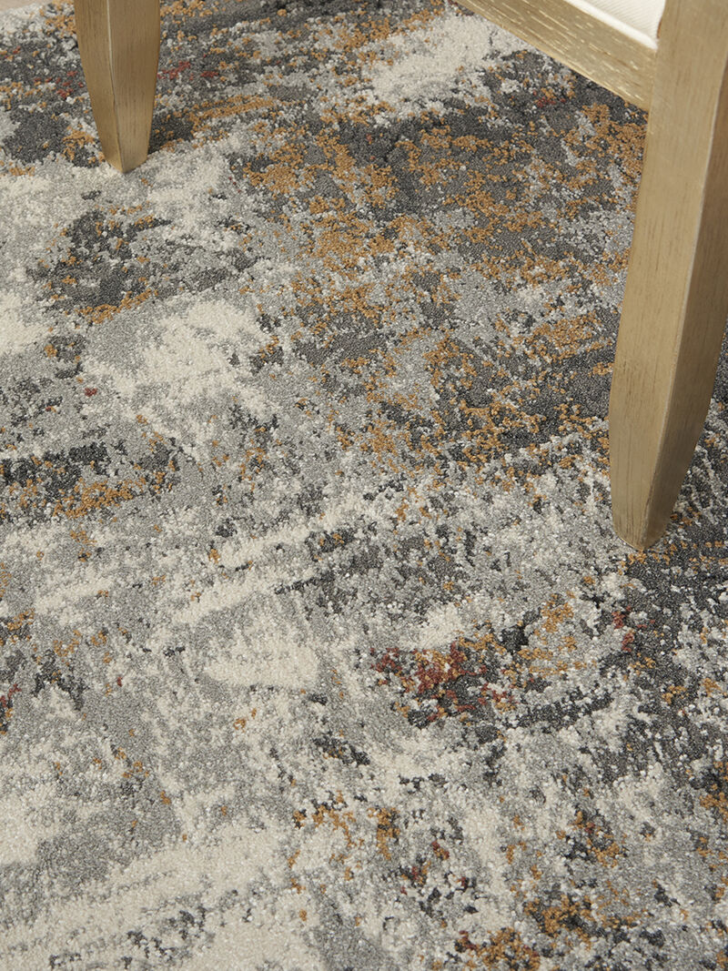 Tangra TNR03 Gray/Multicolor 4' x 6' Rug