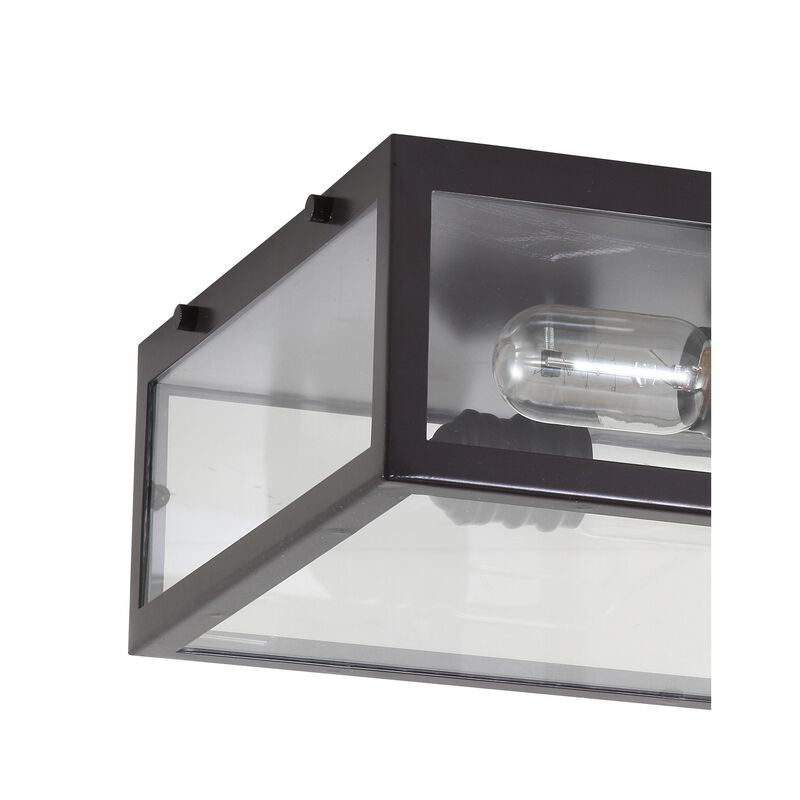 Grayson Metal/Glass LED Flush Mount