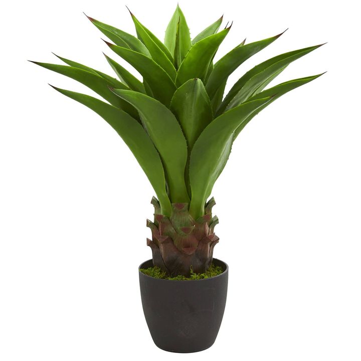 Nearly Natural 30-in Agave Artificial Plant