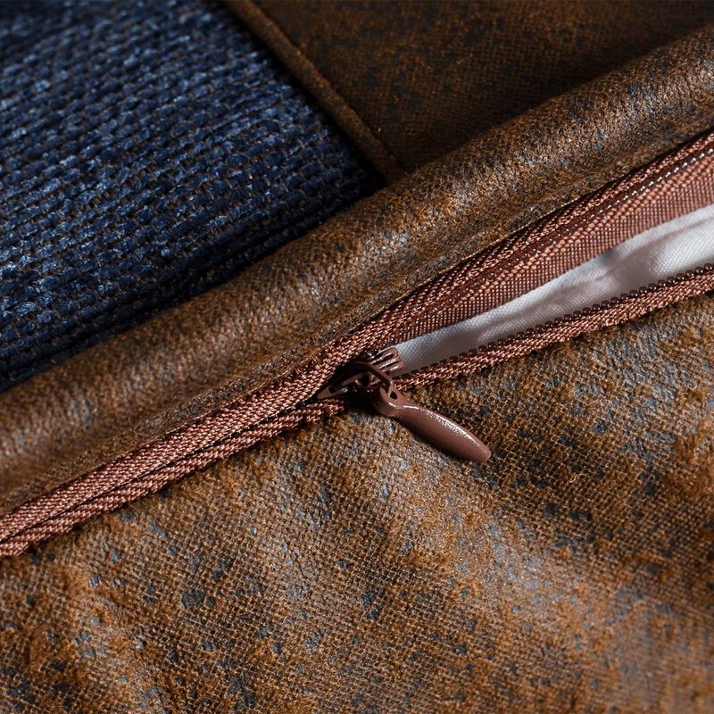 Estes Blue Reversible Euro Sham image number 2