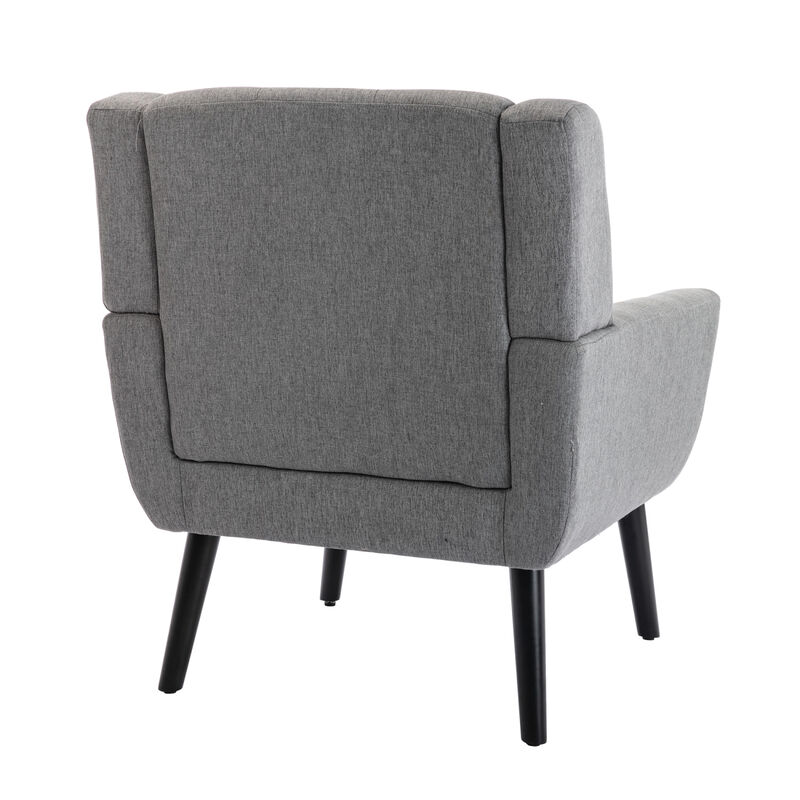 Streamdale Modern Linen Accent Chair for Living Room and Bedroom