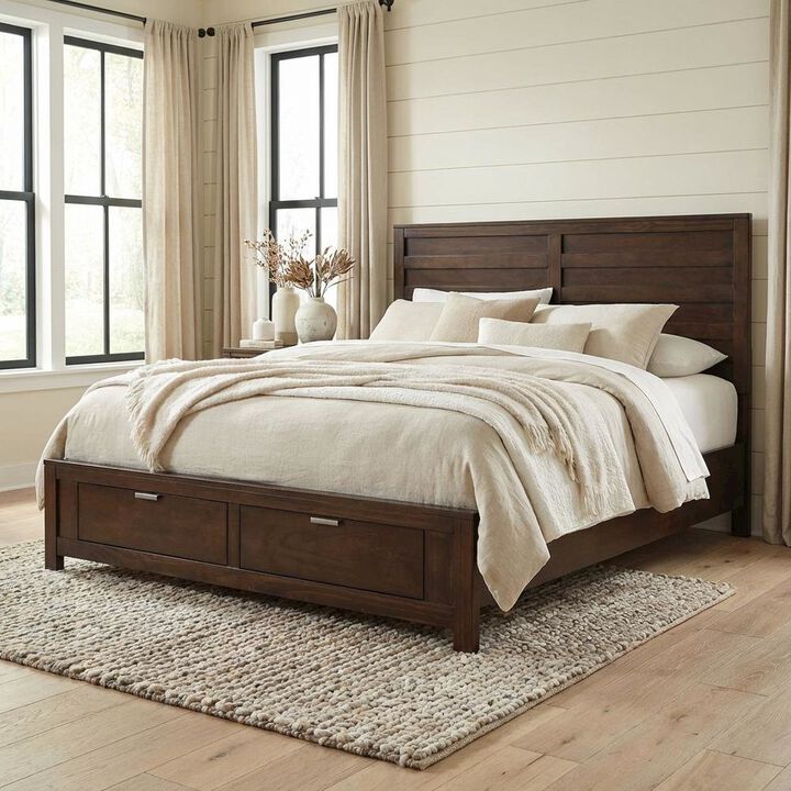 Alpine Furniture Carmel Storage Bed