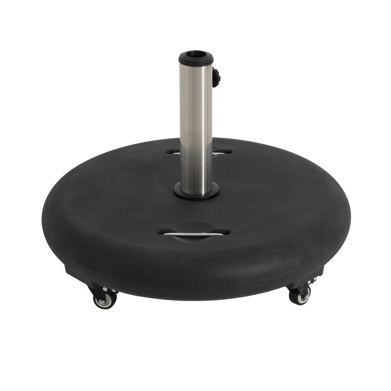 Christopher Knight Home Vincent Outdoor 80 lbs Concrete Circular Umbrella Base image number 4