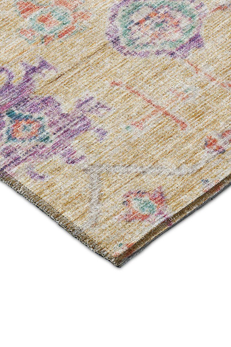 Solace SL10 Peach 8' Round Rug image number 4