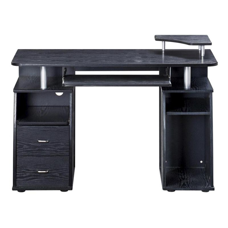 Techni Mobili Complete Computer Workstation Desk With Storage. Color: Espresso
