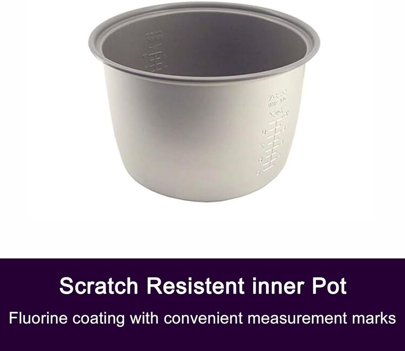 Tiger Rice Cooker with Non-Stick Inner Pot, Retractable Power Cord, and Keep Warm up to 12 hours image number 4