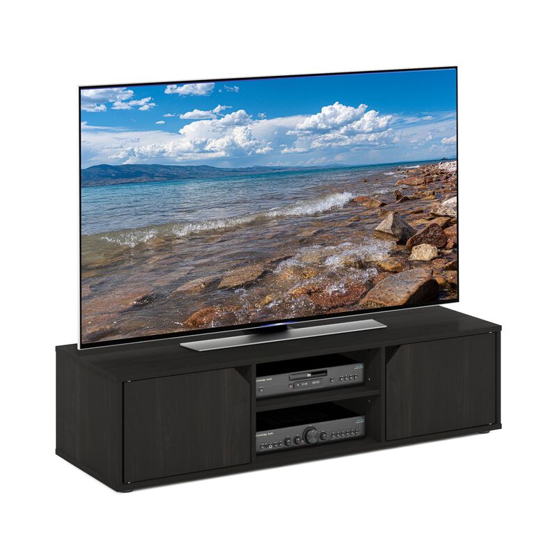Furinno Furinno Classic TV Stand for TV up to 55 Inch, Espresso