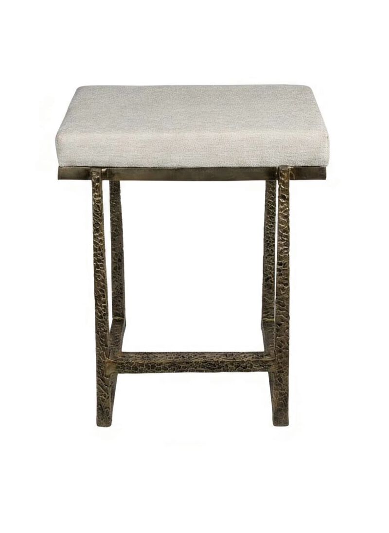 Aurelia Boucl&eacute; Luxe Bench Stool image number 0